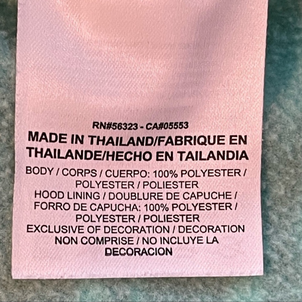 Nike Therma-FIT Haze Drawstring Hoodie Jacket S Teal Thumb Holes - Picture 7 of 8